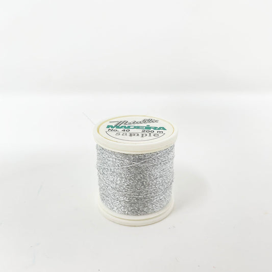 Metallic Silver Madeira Thread