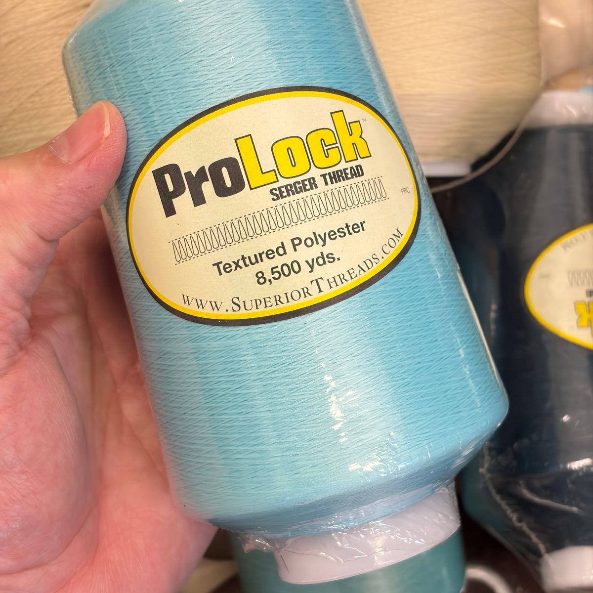 Lot of 43 ProLock & Polyarn Large Thread Spools