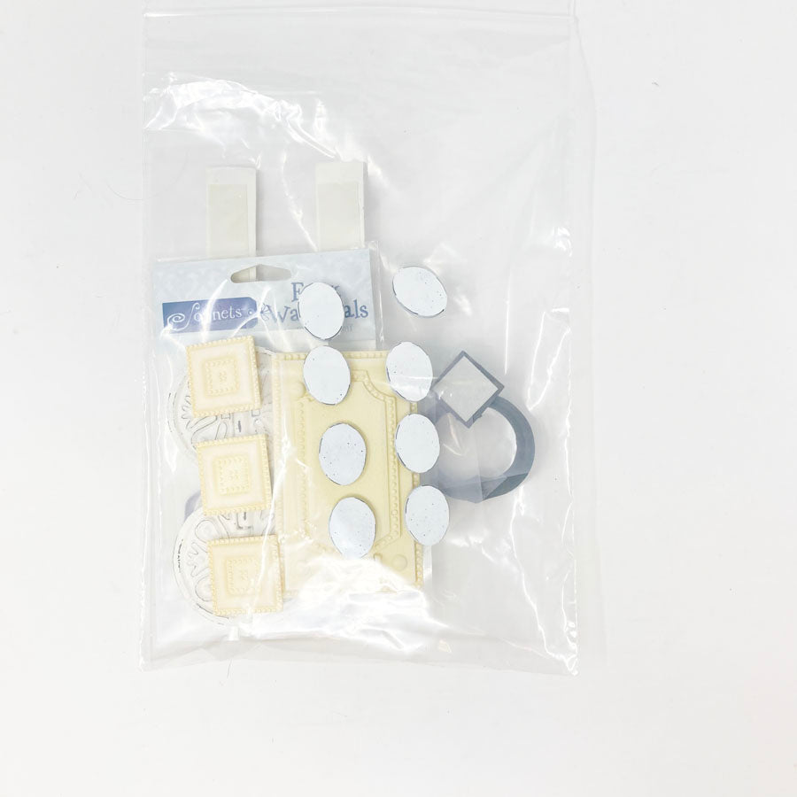 Assorted Rustic Painted Metal Style Embellishments