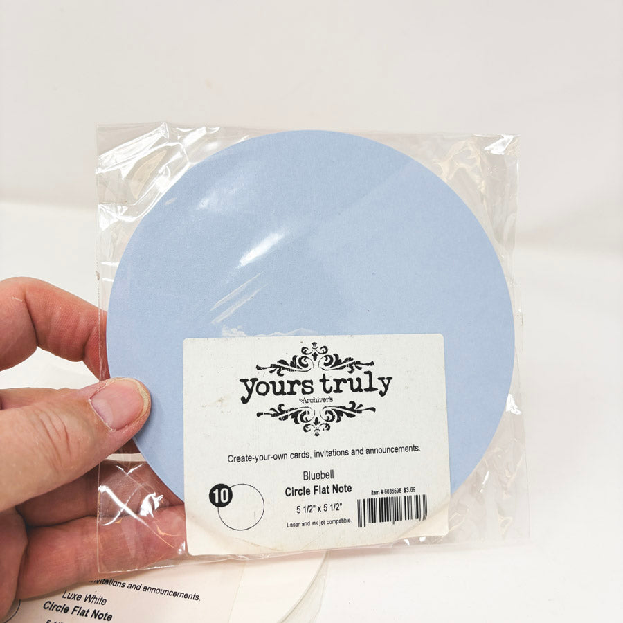 Yours Truly Die Cut Paper Packs