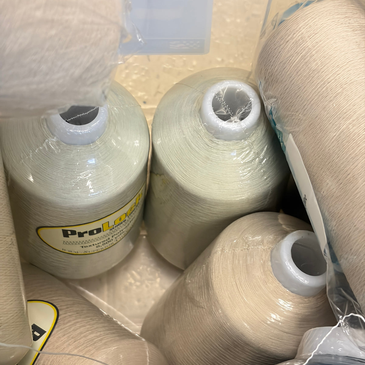 Lot of 43 ProLock & Polyarn Large Thread Spools