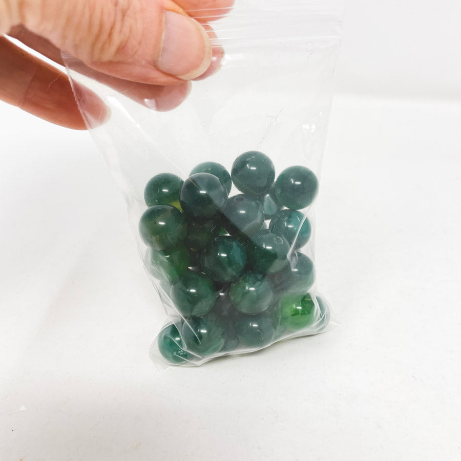 Green Quartz Round Beads