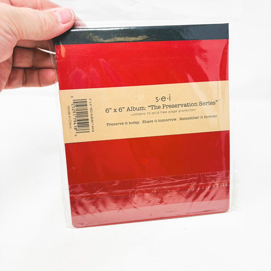 SEI 6X6 Preservation Series Scrapbook Album
