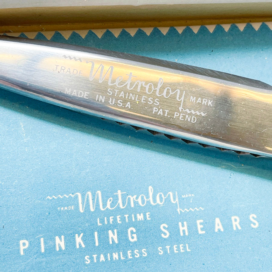 Vintage Metrology Pinking Shears