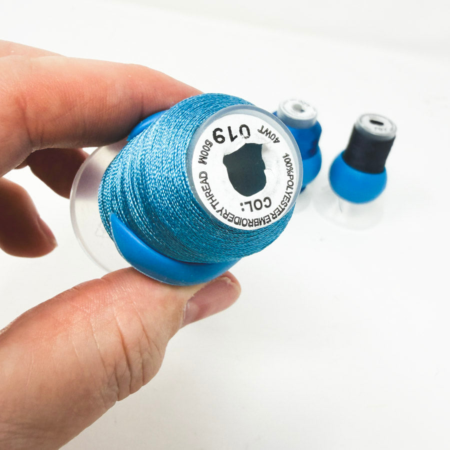 Blue Series 40WT – Polyester Embroidery Thread – 500M