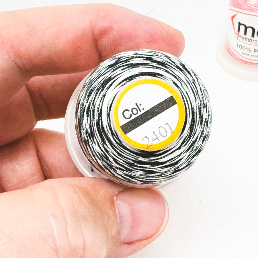 Metro Embroidery Thread Multicolor Spools