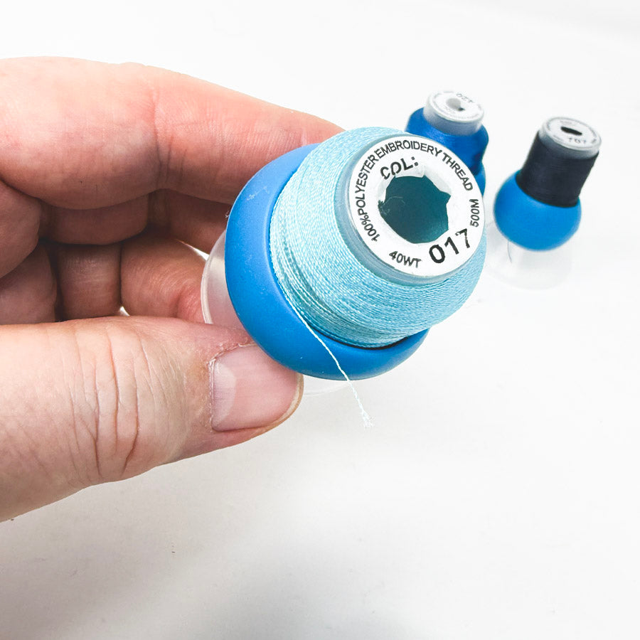 Blue Series 40WT – Polyester Embroidery Thread – 500M
