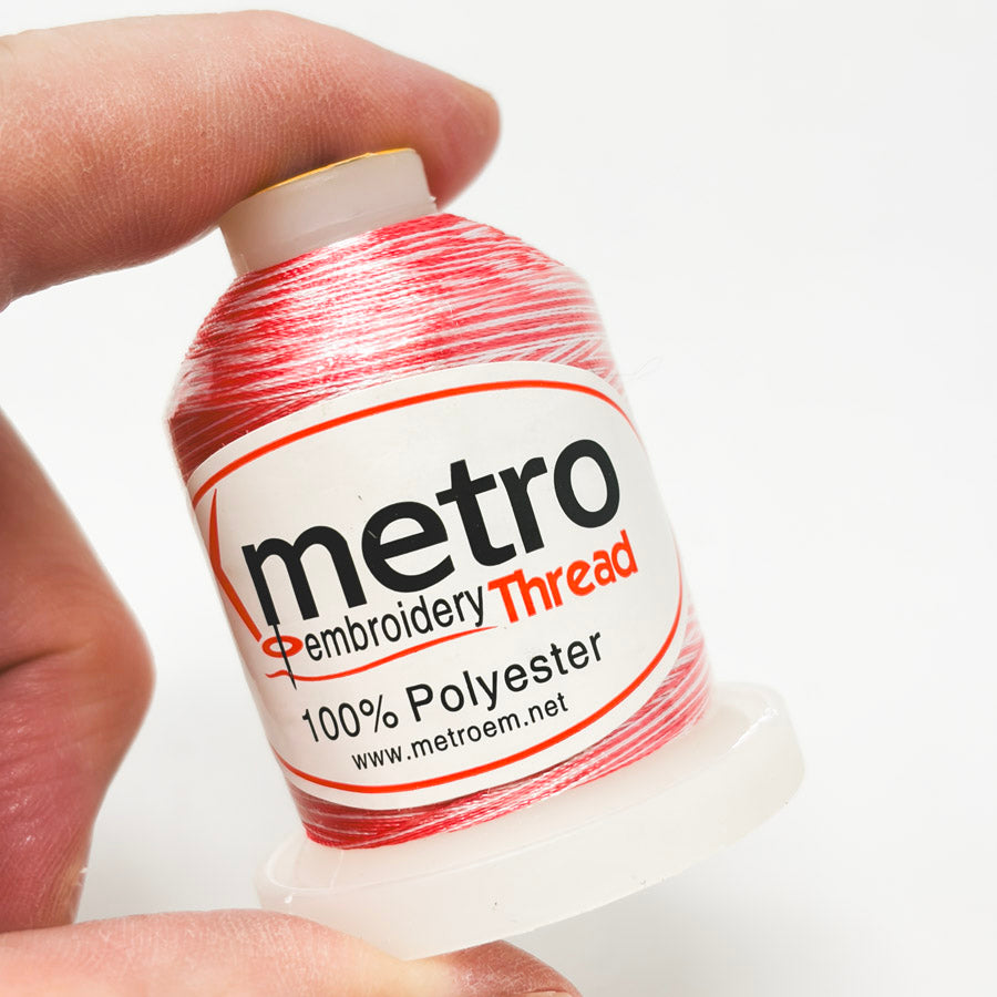 Metro Embroidery Thread Multicolor Spools