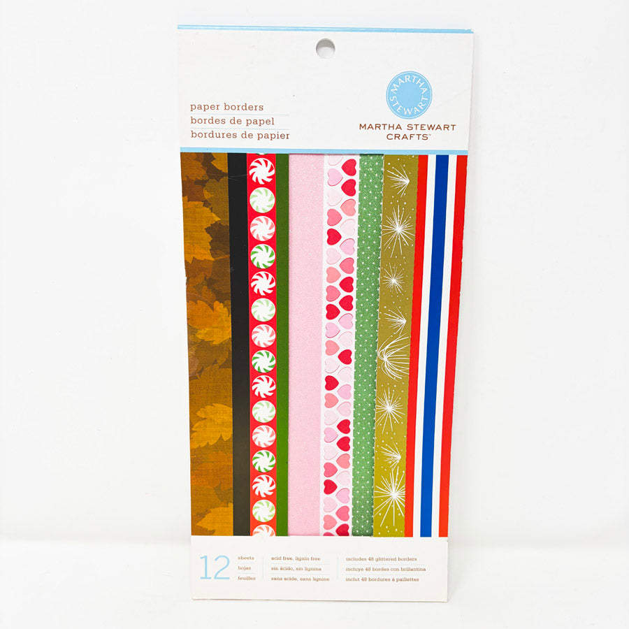 Paper Borders Pack by Martha Stewart