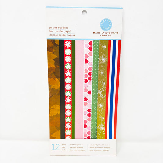 Paper Borders Pack by Martha Stewart