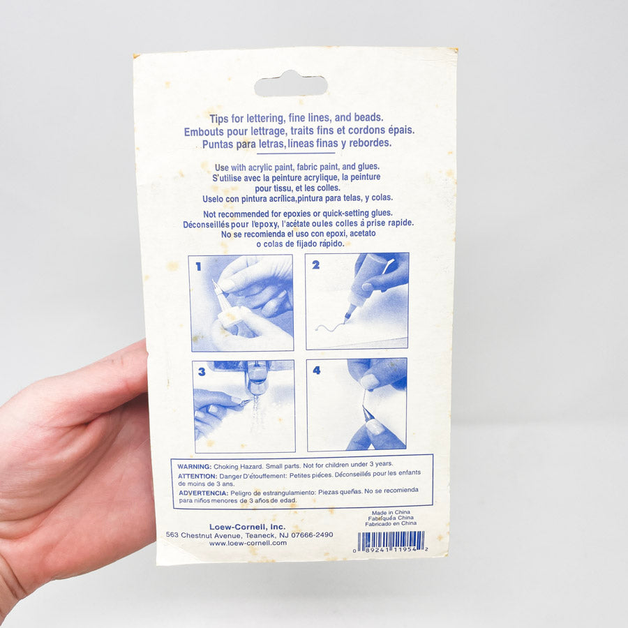 Loew Cornell Bottles and Tips