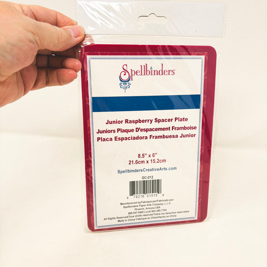 Spellbinders Junior Raspberry Spacer Plate