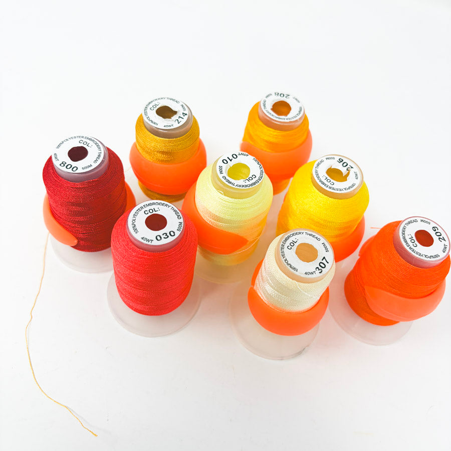 Fire Series 40WT – Polyester Embroidery Thread – 500M