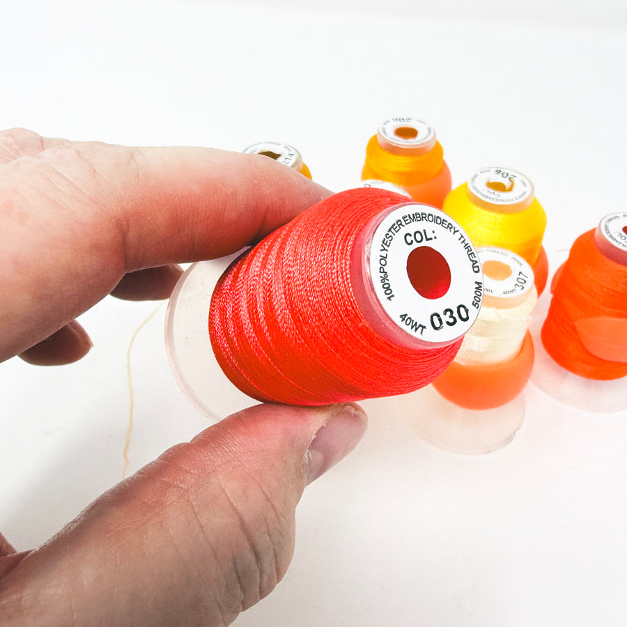 Fire Series 40WT – Polyester Embroidery Thread – 500M