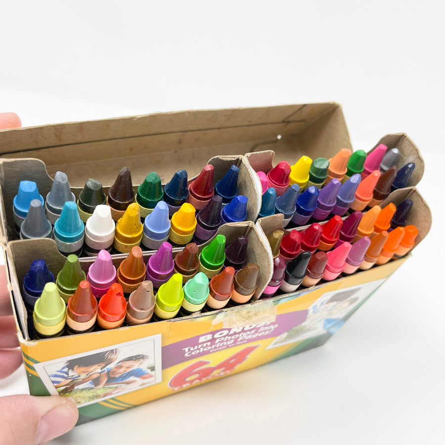 64 Crayola Crayon Box