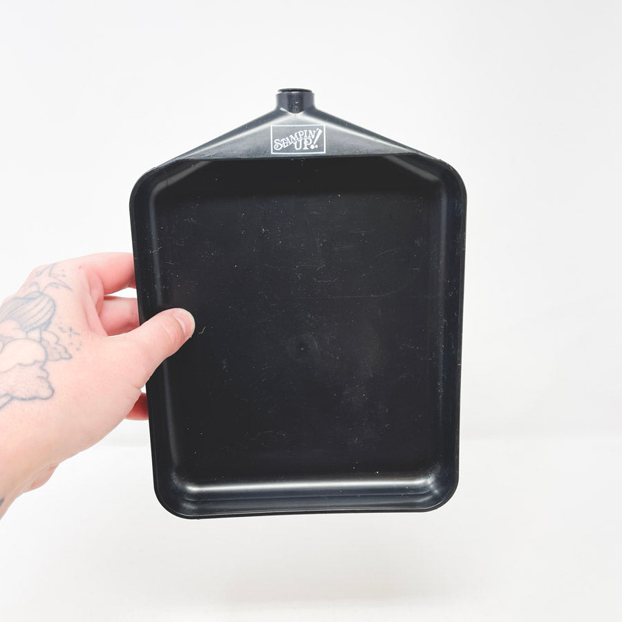 Stampin Up Embossing Tray with Funnel End