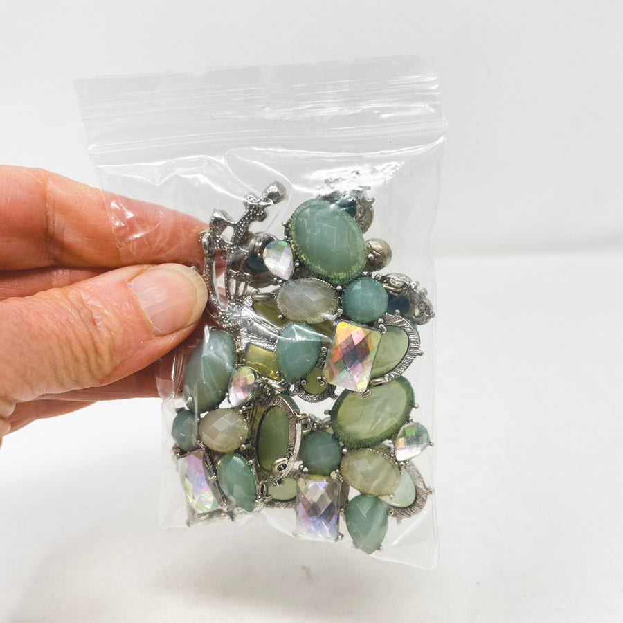 Boho Earthy Bead & Broach Bundle