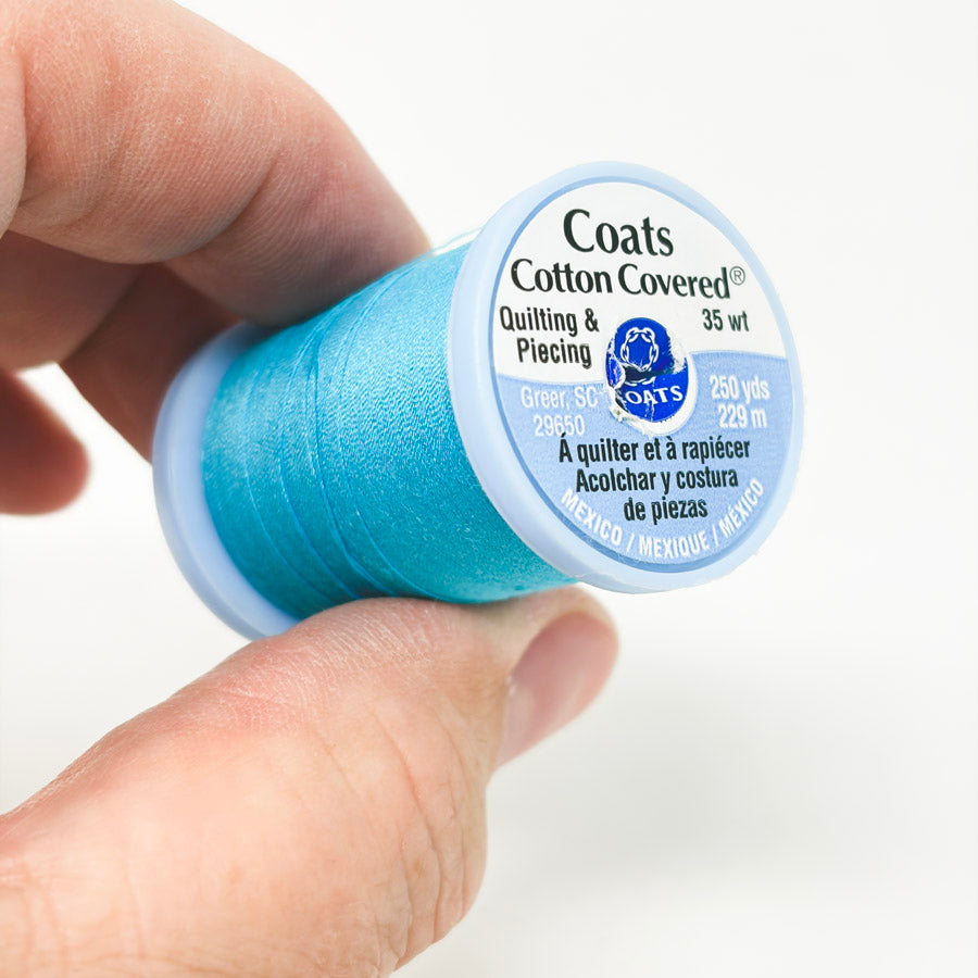 Coats Cotton Covered Thread - Blue
