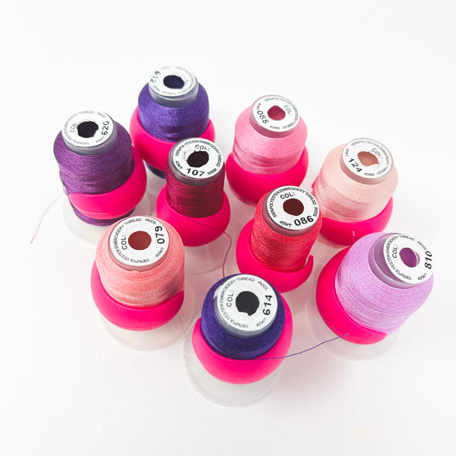 Sweet Pea Series 40WT – Polyester Embroidery Thread – 500M