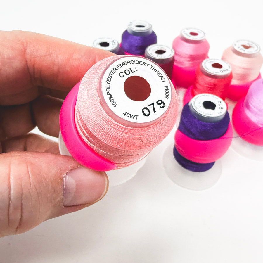 Sweet Pea Series 40WT – Polyester Embroidery Thread – 500M