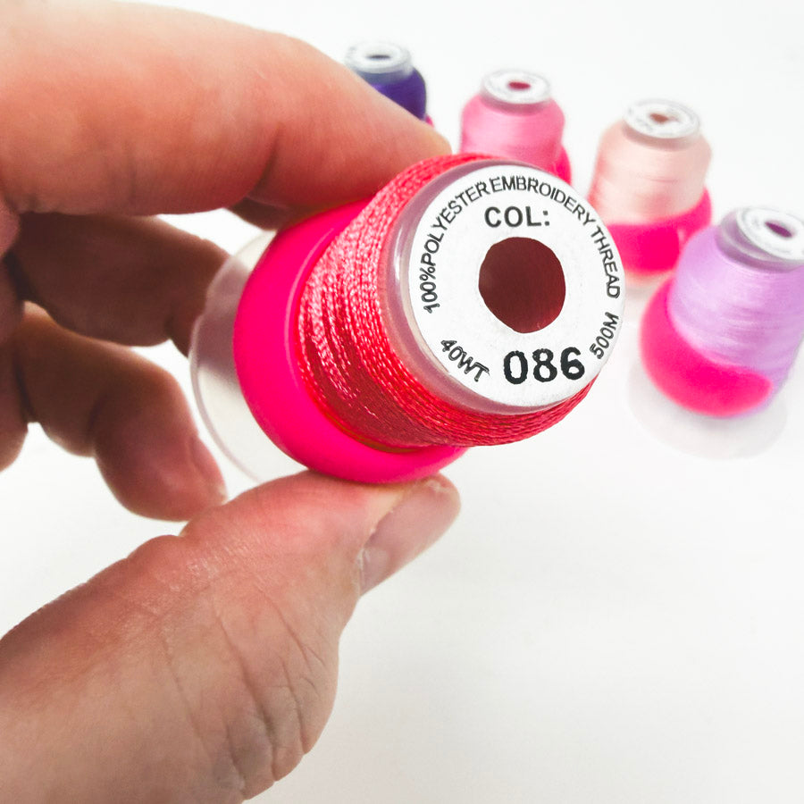Sweet Pea Series 40WT – Polyester Embroidery Thread – 500M