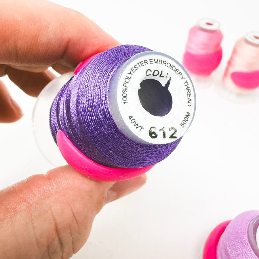 Sweet Pea Series 40WT – Polyester Embroidery Thread – 500M