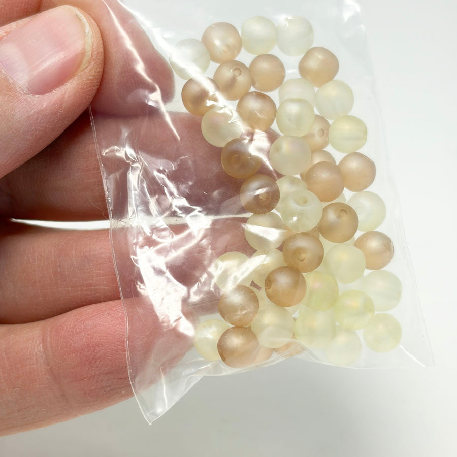 Translucent Round Beads