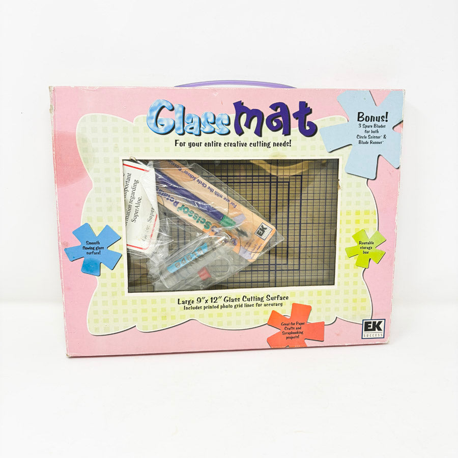 EK Success Glass Mat 9"x12" Cutting Surface