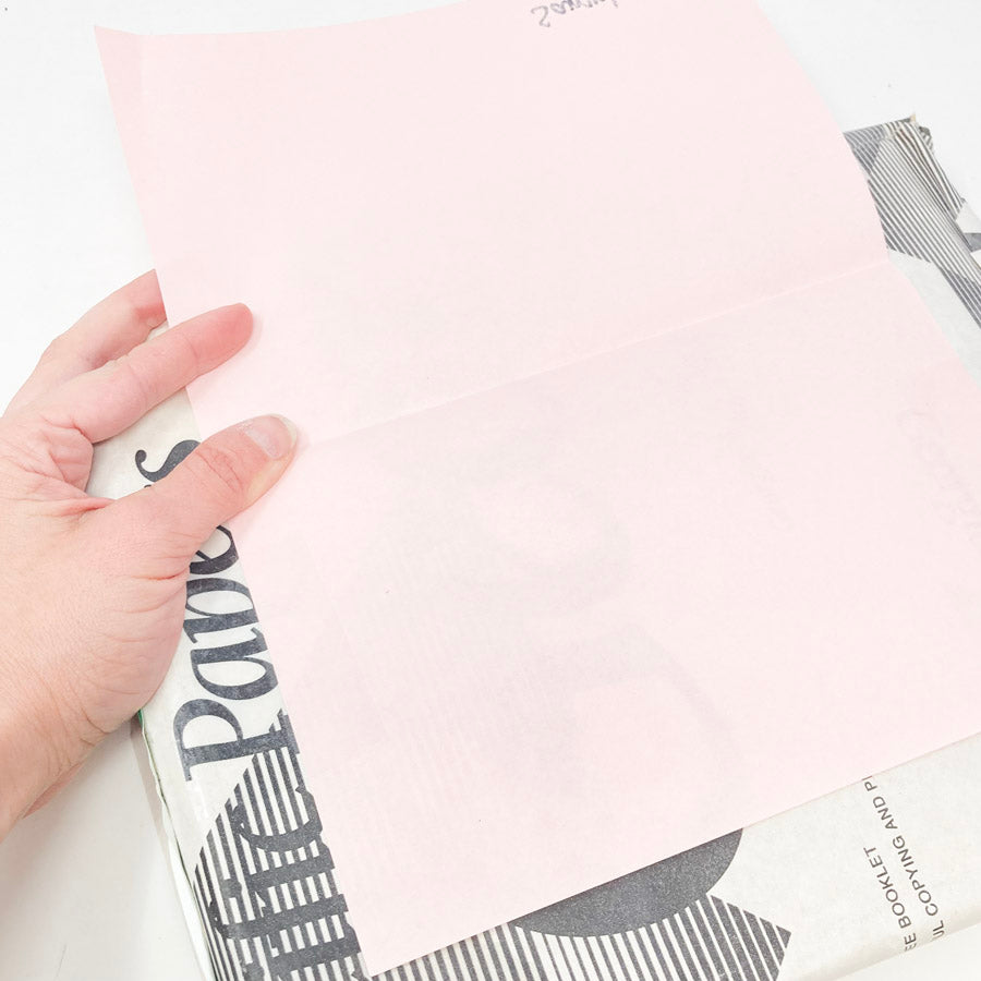 24# Text Weight Pink Georgia Pacific Paper - Partial Ream - 8.5" x 11"