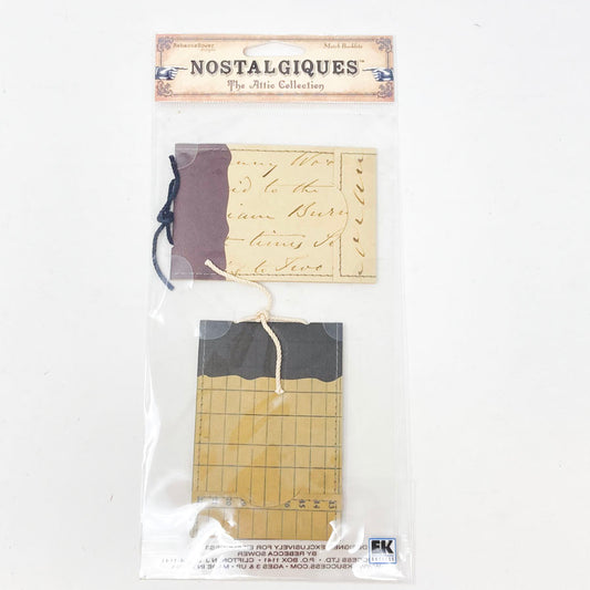 EK Success Nostalgiques- The Attic Collection- Match Booklets