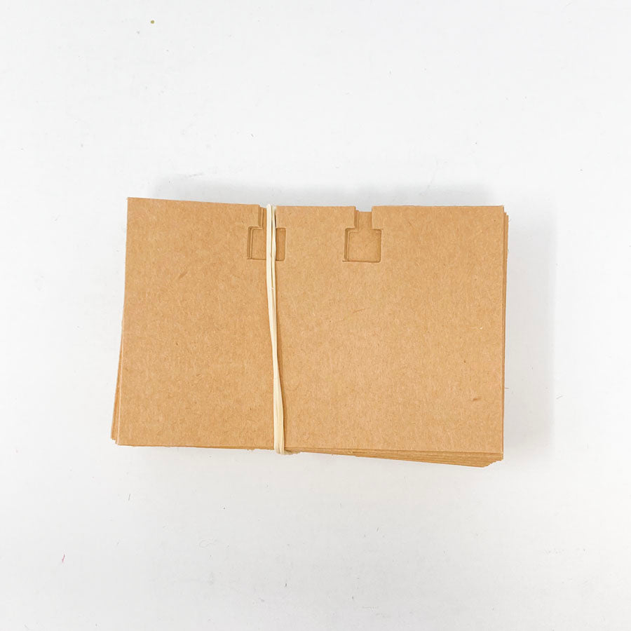 Kraft Paper Rolodex Card Bundle