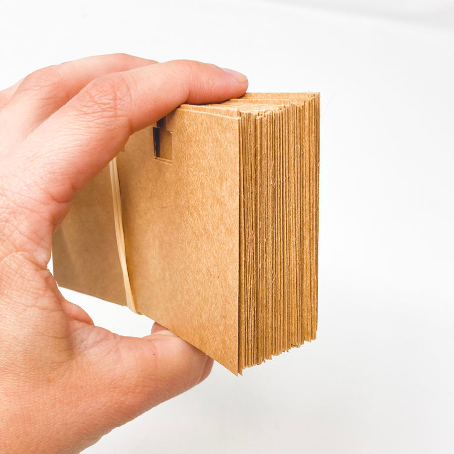 Kraft Paper Rolodex Card Bundle