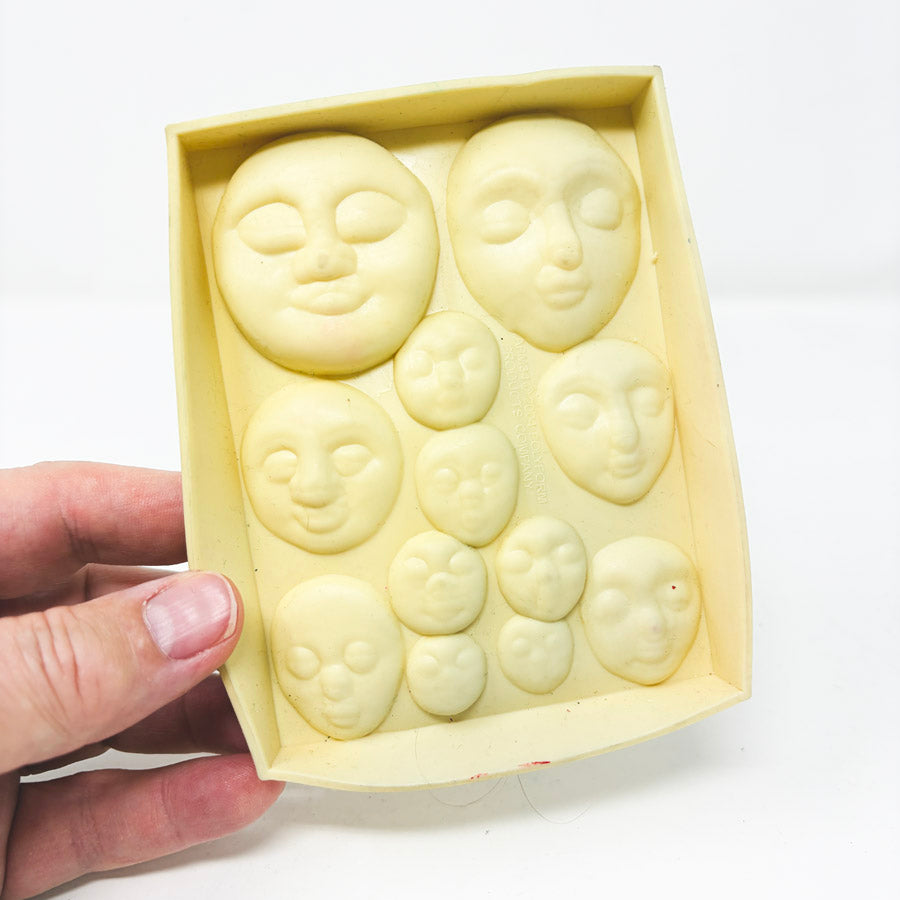 Polyform Sculpey Flexible Push Mold - Art Doll Faces