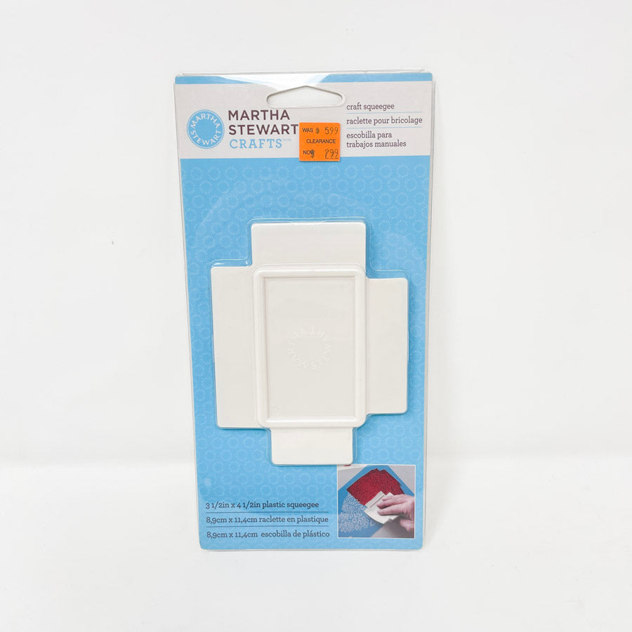 Martha Stewart Crafts- Craft Squeegee 3.5"x4.5"