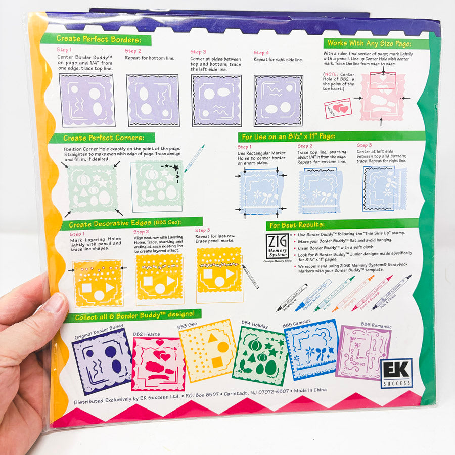 EK Success Border Buddy Templates