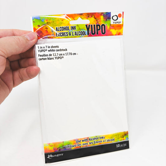 Yupo Sheets for Alcohol Ink - 5" x 7"