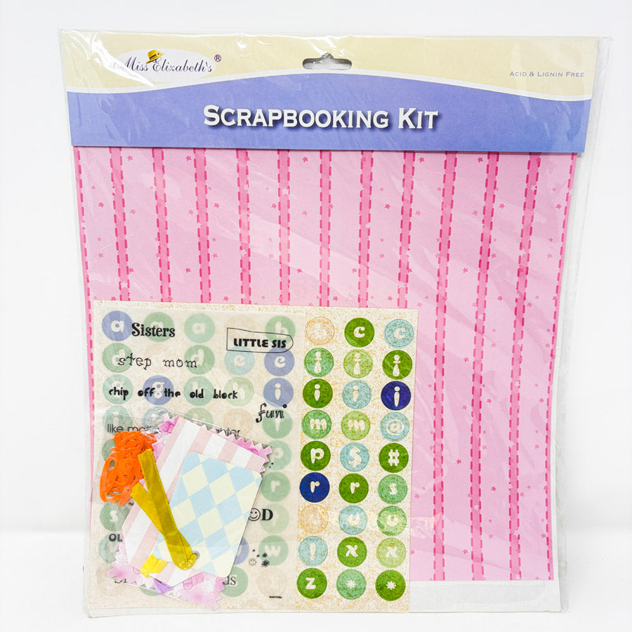 Miss Elizabeth's Paper Pack – Scrapbooking Kit