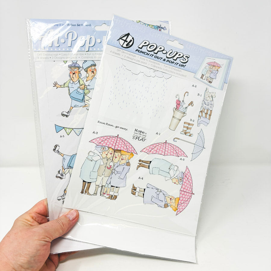 Art Impressions Pop-Ups Decoupage Sheets