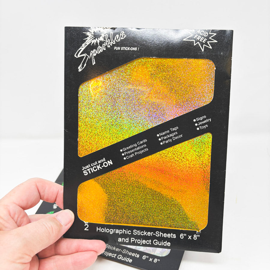 Holographic Sticker Sheets