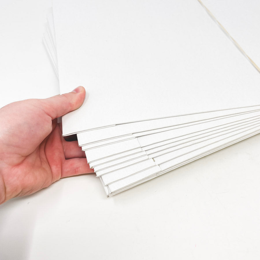 White Gift Boxes 14" x 9 3/4"