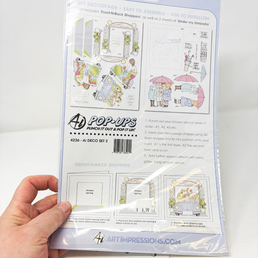 Art Impressions Pop-Ups Decoupage Sheets
