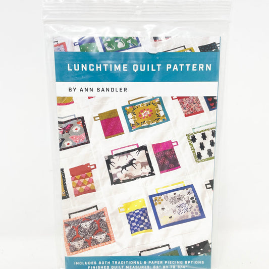 Lunchtime Quilt Pattern by Ann Sandler
