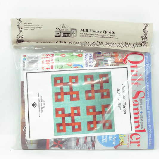 Just An Illusion Quilt Kit - Mill House Quilts