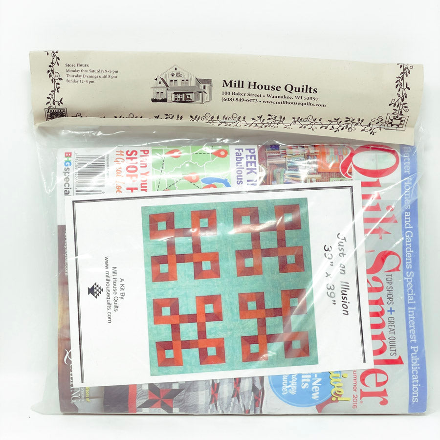 Just An Illusion Quilt Kit - Mill House Quilts