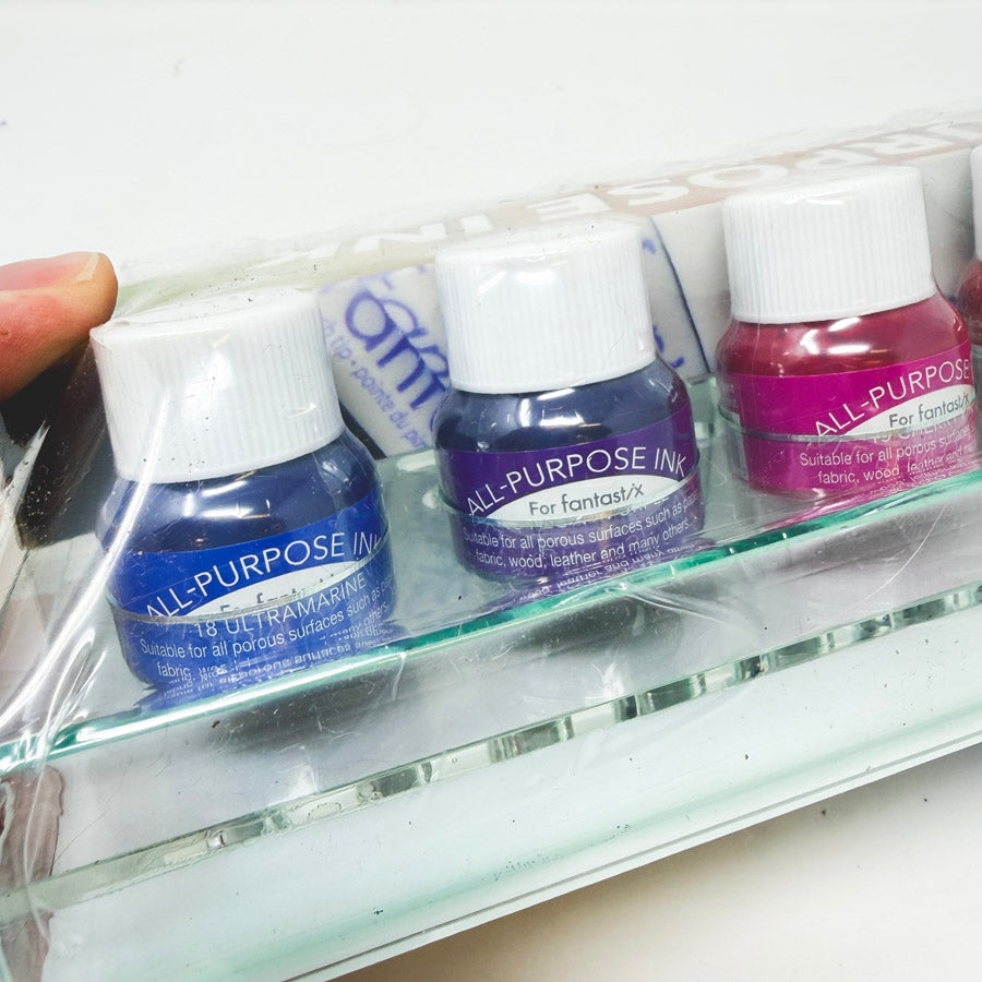 Tsukineko All-Purpose Ink Workstation - Classic Colors