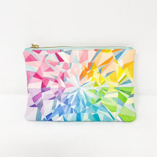 Pastel Kaleidoscope Pouch