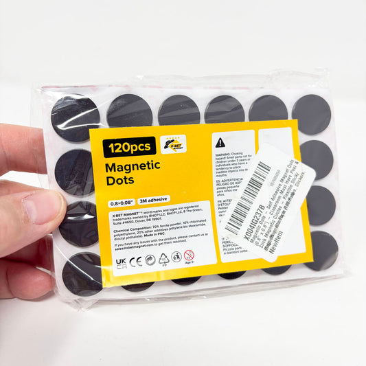 120 Round Self Adhesive Magnet Dots