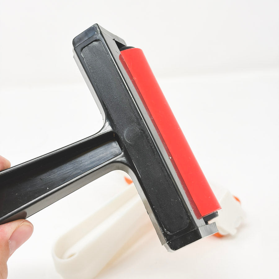 Pop-In Soft Rubber Brayer - Plastic Handles