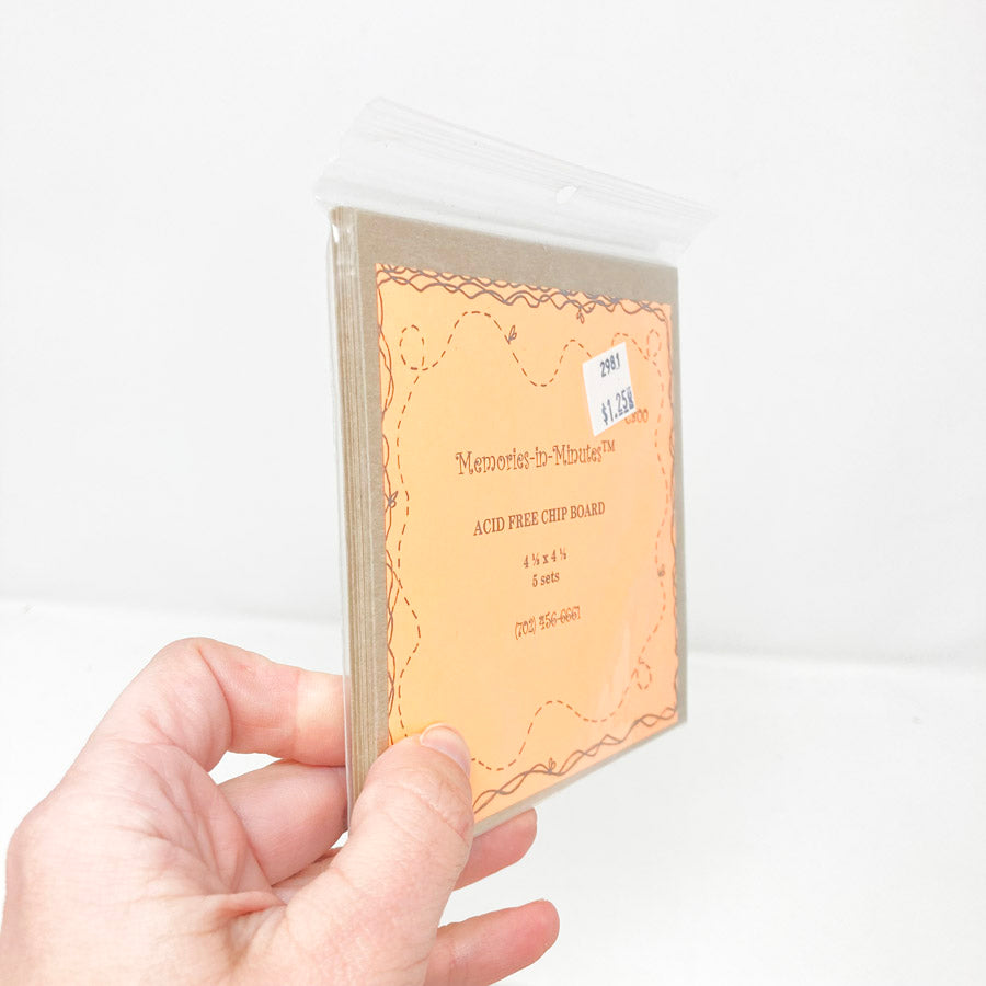 Memories In Minutes Mini Scrapbook Kits and Parts