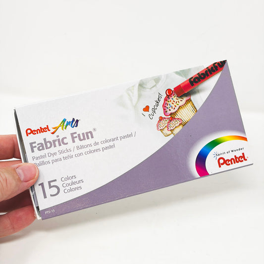Pentel Fabric Fun Pastel Dye Sticks (15)
